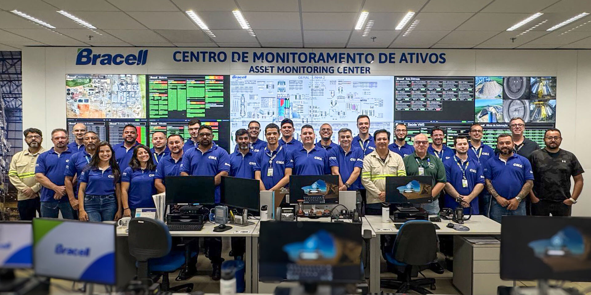 Centro de Monitoramento de Ativos da Bracell