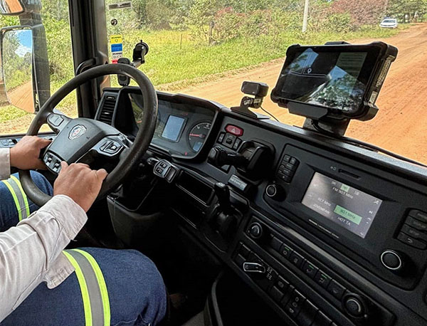 tecnologia embarcada para segurança no transporte rodoviário