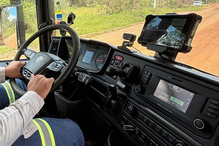 tecnologia embarcada para segurança no transporte rodoviário
