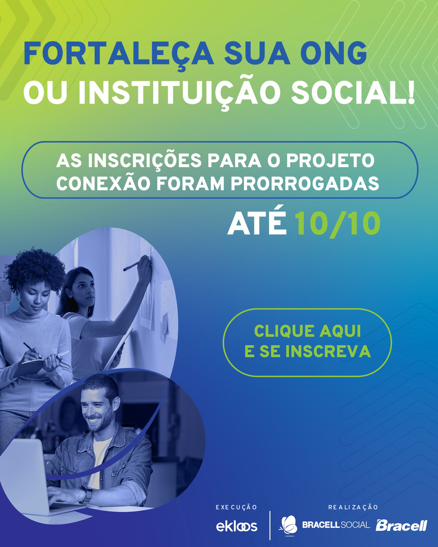 inscrições prorrogadas Projeto Conexão 2025 Bracell