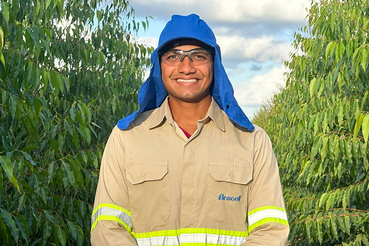 Wallison de Souza, gerente de Silvicultura