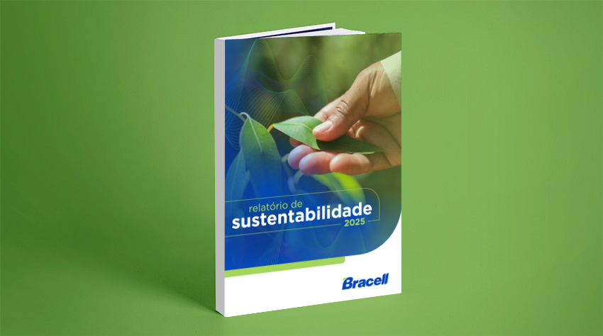 Capa Relatório de Sustentabilidade - Bracell 2025