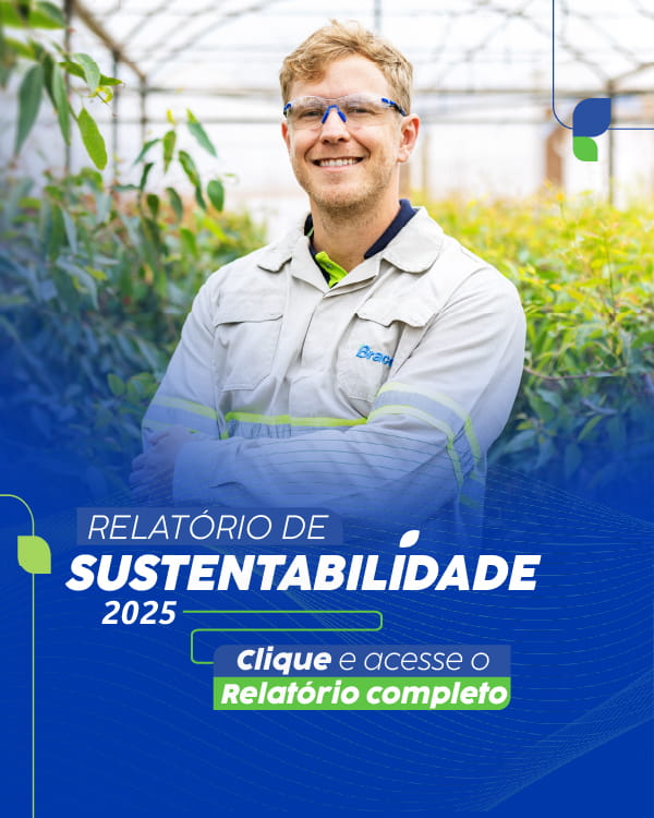 Banner - Relatório de Sustentabilidade Bracell 2025