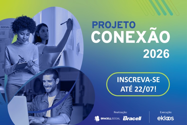 card inscrições abertas Projeto Conexão 2026